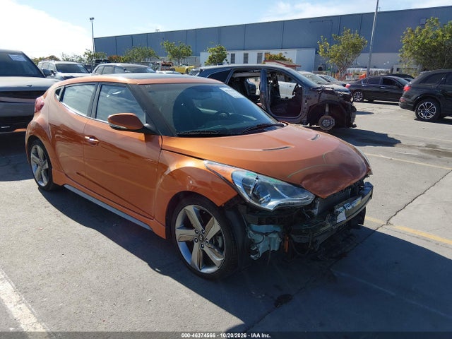 Продаж на аукціоні авто 2013 Hyundai Veloster Turbo W/black, vin: KMHTC6AE2DU117624, номер лоту: 46374566