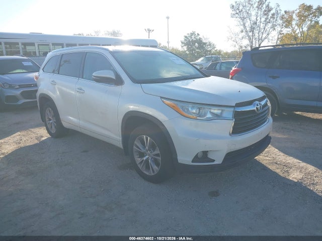 46374602 :رقم المزاد ، 5TDJKRFH2ES036874 vin ، 2014 Toyota Highlander Xle V6 مزاد بيع