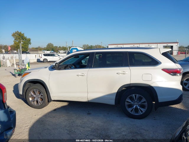 Продаж на аукціоні авто 2014 Toyota Highlander Xle V6, vin: 5TDJKRFH2ES036874, номер лоту: 46374602