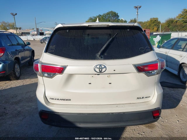 Продаж на аукціоні авто 2014 Toyota Highlander Xle V6, vin: 5TDJKRFH2ES036874, номер лоту: 46374602