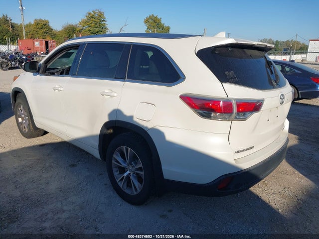 Продаж на аукціоні авто 2014 Toyota Highlander Xle V6, vin: 5TDJKRFH2ES036874, номер лоту: 46374602