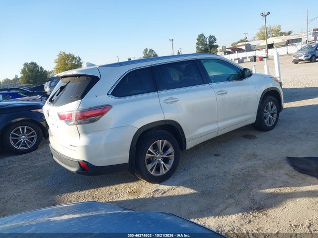Продаж на аукціоні авто 2014 Toyota Highlander Xle V6, vin: 5TDJKRFH2ES036874, номер лоту: 46374602