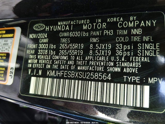 Продаж на аукціоні авто 2025 Genesis Gv80 2.5t Standard Awd, vin: KMUHFESBXSU258564, номер лоту: 46374634