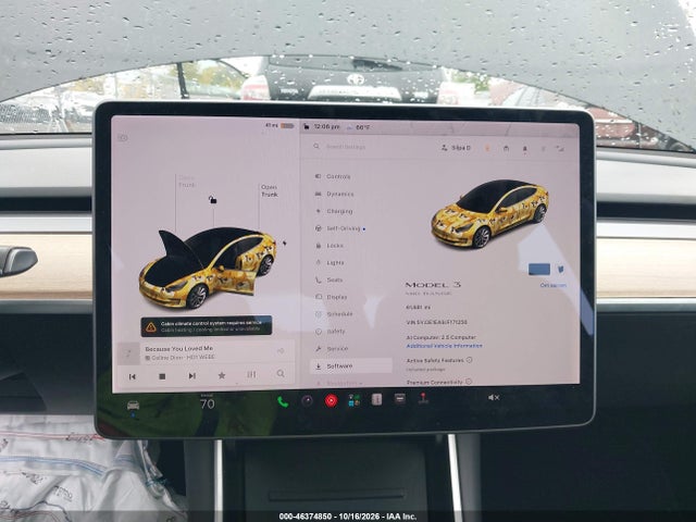 46374850 :رقم المزاد ، 5YJ3E1EA9JF171256 vin ، 2018 Tesla Model 3 Long Range/mid Range مزاد بيع
