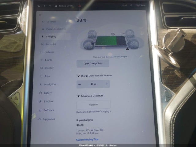 Tesla MODEL S 2016 5YJSA1E10GF129994 Image 18