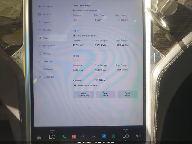 Tesla MODEL S 2016 5YJSA1E10GF129994 Image 7