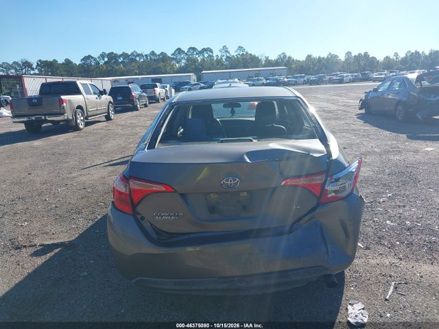 46375080 :رقم المزاد ، 5YFBURHE6JP743254 vin ، 2018 Toyota Corolla Le مزاد بيع