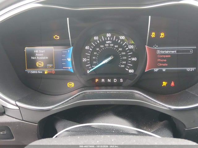 2016 Ford Fusion Se მანქანა იყიდება აუქციონზე, vin: 3FA6P0T97GR121754, აუქციონის ნომერი: 46375088