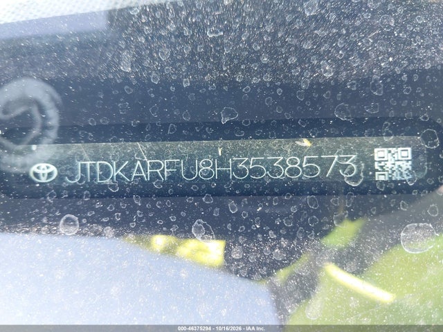 2017 Toyota Prius Three მანქანა იყიდება აუქციონზე, vin: JTDKARFU8H3538573, აუქციონის ნომერი: 46375294