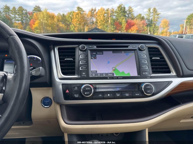 46375304 :رقم المزاد ، 5TDDGRFH2KS053684 vin ، 2019 Toyota Highlander Hybrid Limited Platinum مزاد بيع