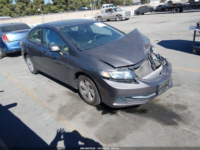 Aukcja sprzedaży 2013 Honda Civic Lx, vin: 19XFB2F54DE291277, numer aukcji: 46375334