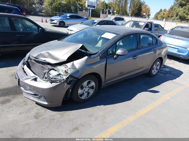 2013 Honda Civic Lx მანქანა იყიდება აუქციონზე, vin: 19XFB2F54DE291277, აუქციონის ნომერი: 46375334