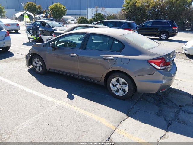 2013 Honda Civic Lx მანქანა იყიდება აუქციონზე, vin: 19XFB2F54DE291277, აუქციონის ნომერი: 46375334