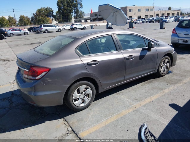 2013 Honda Civic Lx მანქანა იყიდება აუქციონზე, vin: 19XFB2F54DE291277, აუქციონის ნომერი: 46375334