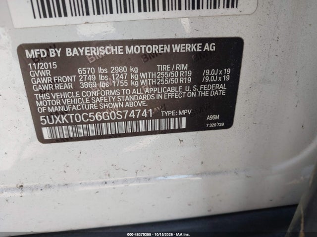 BMW X5 Edrive Xdrive40e 2016 5UXKT0C56G0S74741 Image 9
