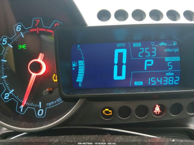 Aukcja sprzedaży 2014 Chevrolet Sonic Ltz Auto, vin: 1G1JE6SB5E4200582, numer aukcji: 46375458