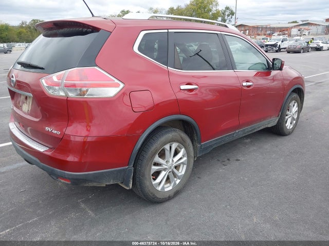 Auction sale of the 2016 Nissan Rogue Sv, vin: KNMAT2MV5GP601354, lot number: 46375724