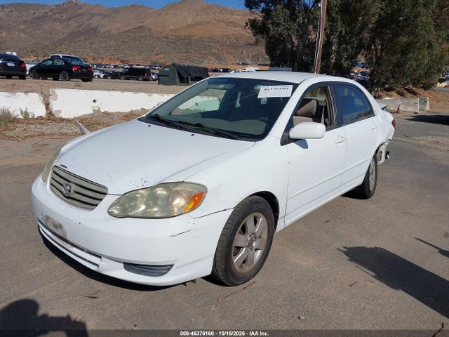 46376160 :رقم المزاد ، 1NXBR32E83Z057256 vin ، 2003 Toyota Corolla Le مزاد بيع