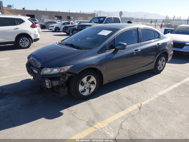 Продаж на аукціоні авто 2013 Honda Civic Lx, vin: 19XFB2F52DE291830, номер лоту: 46376391