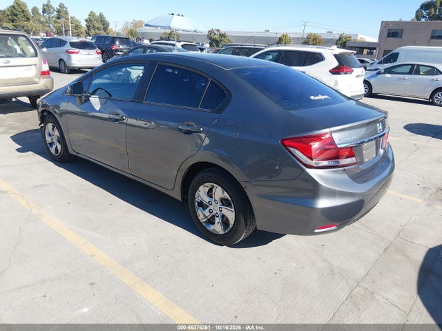 Продаж на аукціоні авто 2013 Honda Civic Lx, vin: 19XFB2F52DE291830, номер лоту: 46376391