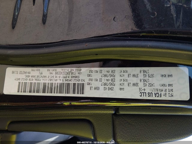 2016 Jeep Grand Cherokee Laredo მანქანა იყიდება აუქციონზე, vin: 1C4RJEAG2GC422308, აუქციონის ნომერი: 46376715