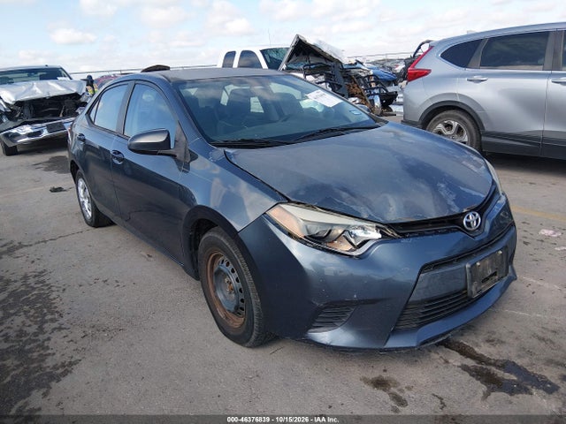 2014 Toyota Corolla L მანქანა იყიდება აუქციონზე, vin: 5YFBURHEXEP016611, აუქციონის ნომერი: 46376839