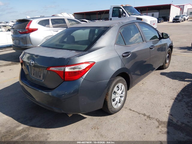 2014 Toyota Corolla L მანქანა იყიდება აუქციონზე, vin: 5YFBURHEXEP016611, აუქციონის ნომერი: 46376839