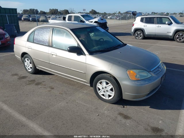 46377011 :رقم المزاد ، 2HGES15533H596412 vin ، 2003 Honda Civic Lx مزاد بيع