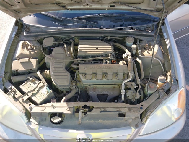 46377011 :رقم المزاد ، 2HGES15533H596412 vin ، 2003 Honda Civic Lx مزاد بيع