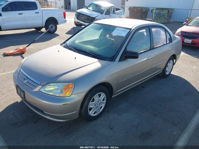 46377011 :رقم المزاد ، 2HGES15533H596412 vin ، 2003 Honda Civic Lx مزاد بيع