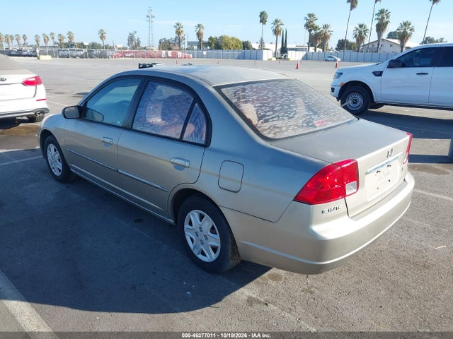 46377011 :رقم المزاد ، 2HGES15533H596412 vin ، 2003 Honda Civic Lx مزاد بيع