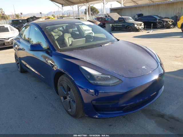 46377061 :رقم المزاد ، 5YJ3E1EB9NF275857 vin ، 2022 Tesla Model 3 Long Range Dual Motor All-wheel Drive مزاد بيع
