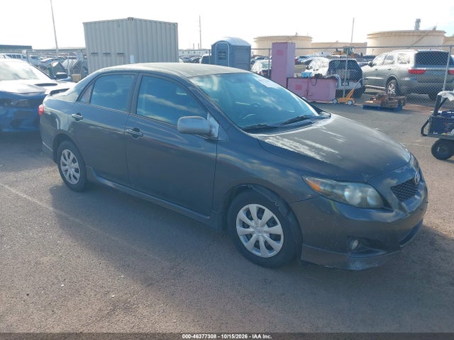 46377308 :رقم المزاد ، 1NXBU4EE8AZ280507 vin ، 2010 Toyota Corolla S مزاد بيع