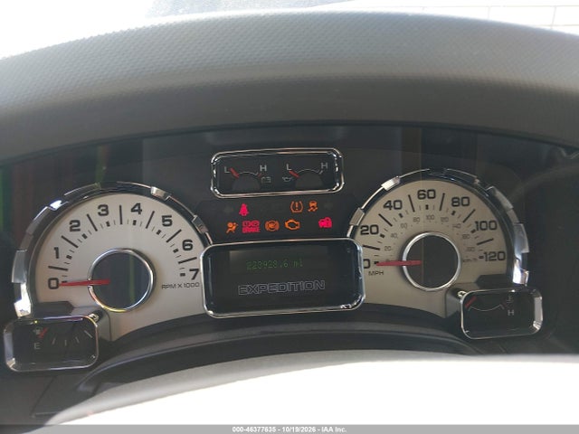 2011 Ford Expedition El Xlt მანქანა იყიდება აუქციონზე, vin: 1FMJK1J55BEF17214, აუქციონის ნომერი: 46377635