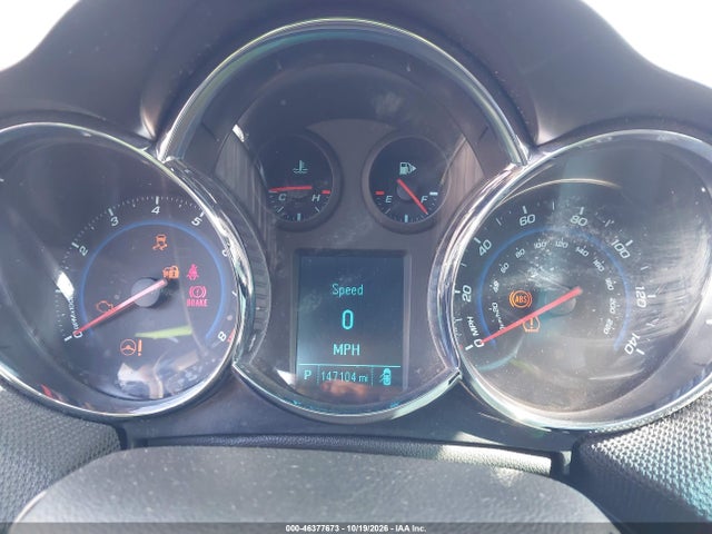 2012 Chevrolet Cruze 1lt მანქანა იყიდება აუქციონზე, vin: 1G1PF5SC9C7260516, აუქციონის ნომერი: 46377673