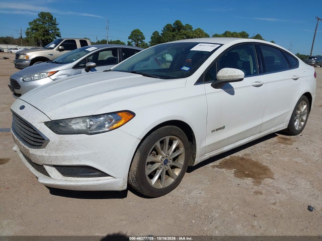 Auction sale of the 2017 Ford Fusion Hybrid Se, vin: 3FA6P0LUXHR287305, lot number: 46377709