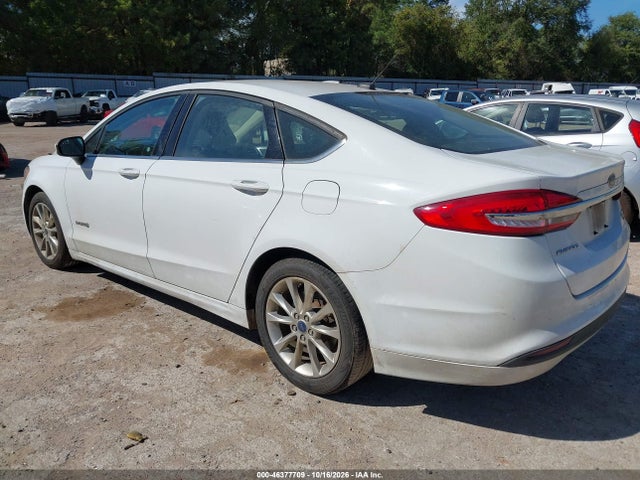 Auction sale of the 2017 Ford Fusion Hybrid Se, vin: 3FA6P0LUXHR287305, lot number: 46377709