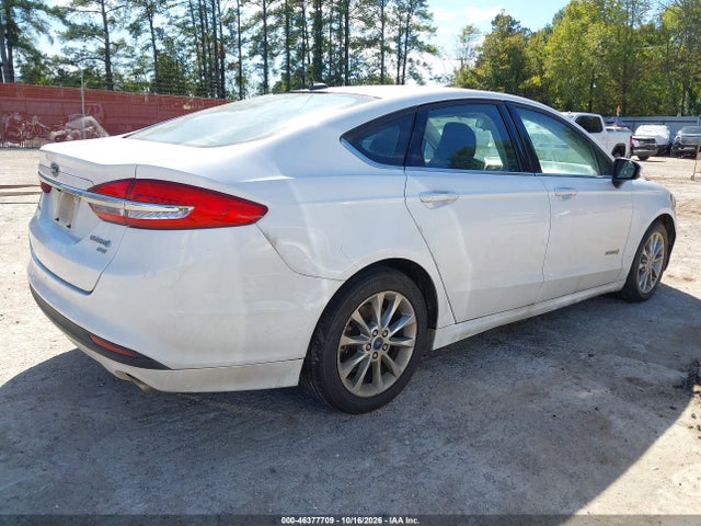 Auction sale of the 2017 Ford Fusion Hybrid Se, vin: 3FA6P0LUXHR287305, lot number: 46377709