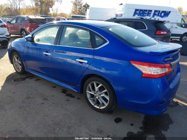 2013 Nissan Sentra Sr მანქანა იყიდება აუქციონზე, vin: 3N1AB7AP7DL706381, აუქციონის ნომერი: 46377867