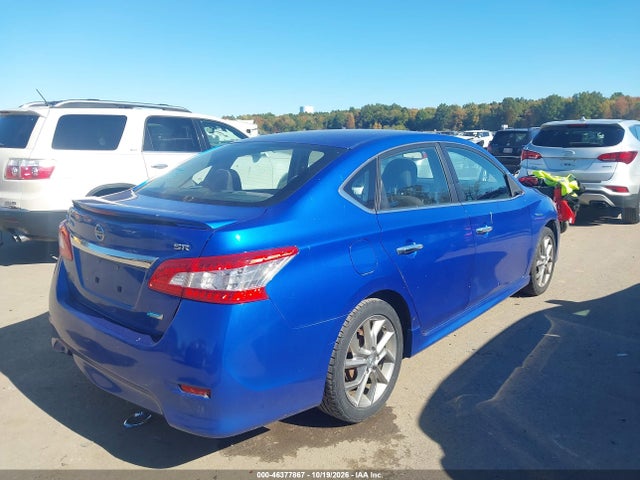 2013 Nissan Sentra Sr მანქანა იყიდება აუქციონზე, vin: 3N1AB7AP7DL706381, აუქციონის ნომერი: 46377867