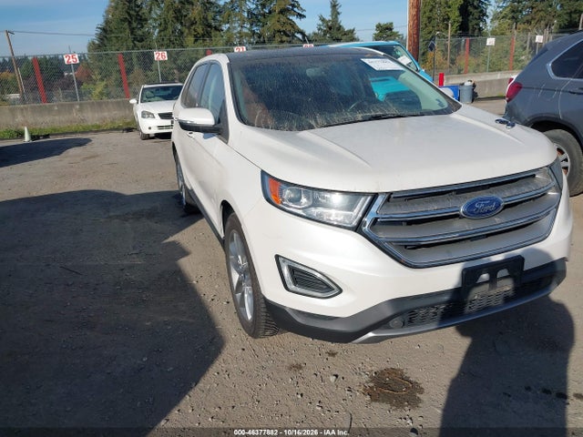 Продажа на аукционе авто 2015 Ford Edge Titanium, vin: 2FMTK4K9XFBB57791, номер лота: 46377882