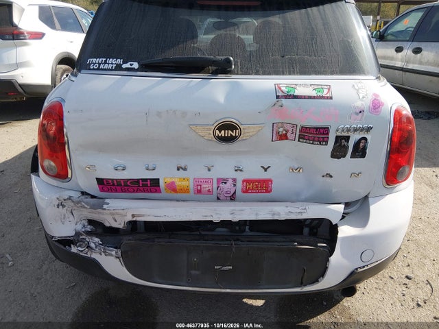 46377935 :رقم المزاد ، WMWZB3C5XEWR38261 vin ، 2014 Mini Countryman Cooper مزاد بيع