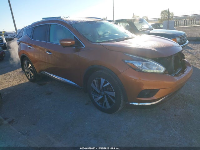 Aukcja sprzedaży 2015 Nissan Murano Platinum/s/sl/sv, vin: 5N1AZ2MH5FN217735, numer aukcji: 46378063