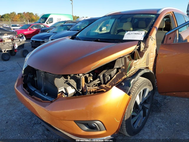 Aukcja sprzedaży 2015 Nissan Murano Platinum/s/sl/sv, vin: 5N1AZ2MH5FN217735, numer aukcji: 46378063