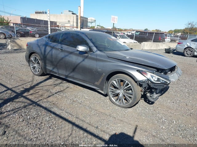 2017 Infiniti Q60 2.0t მანქანა იყიდება აუქციონზე, vin: JN1CV7EK8HM111114, აუქციონის ნომერი: 46378127
