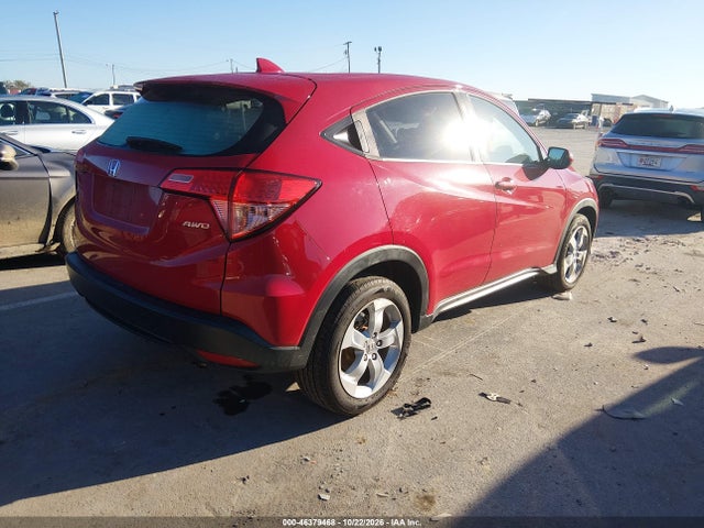 Продажа на аукционе авто 2016 Honda Hr-v Lx, vin: 3CZRU6H39GM707421, номер лота: 46379468