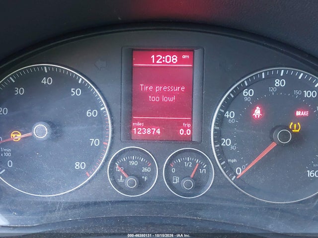 2008 Volkswagen Rabbit S მანქანა იყიდება აუქციონზე, vin: WVWAB71K88W214573, აუქციონის ნომერი: 46380131