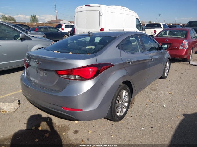 Aukcja sprzedaży 2015 Hyundai Elantra Se, vin: 5NPDH4AE3FH607873, numer aukcji: 46380175