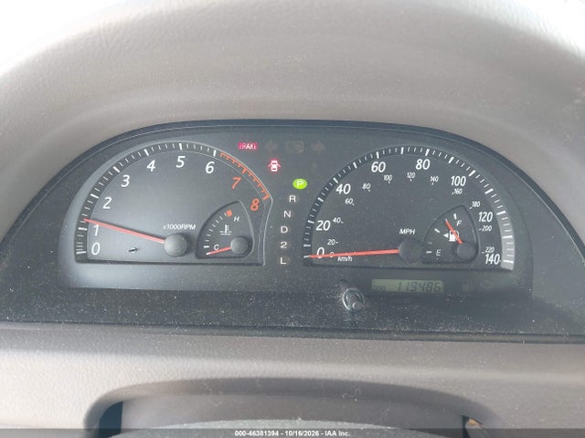 2002 Toyota Camry Le V6 მანქანა იყიდება აუქციონზე, vin: 4T1BF30K82U006629, აუქციონის ნომერი: 46381394