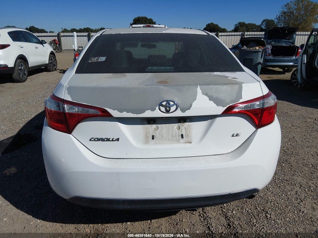 46381640 :رقم المزاد ، 5YFBURHE3GP526303 vin ، 2016 Toyota Corolla Le مزاد بيع